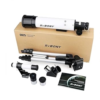 Amazon | SVBONY SV25 天体望遠鏡 屈折式 望遠鏡 高倍率 60mm大